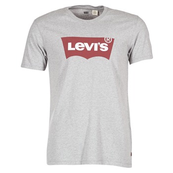 vaatteet Miehet T-paidat pitkillä hihoilla Levi's GRAPHIC SET-IN Harmaa