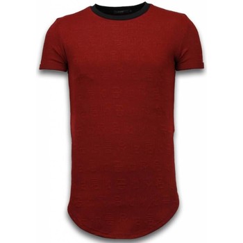 vaatteet Miehet Lyhythihainen t-paita Justing 46499180 Punainen