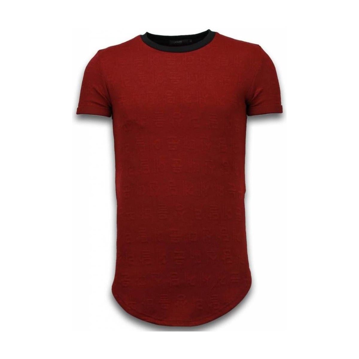 vaatteet Miehet Lyhythihainen t-paita Justing 46499180 Punainen