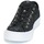 kengät Naiset Matalavartiset tennarit Converse CHUCK TAYLOR ALL STAR SHIMMER SUEDE OX BLACK/BLACK/WHITE Musta / Valkoinen