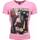 vaatteet Miehet Lyhythihainen t-paita Local Fanatic 7704063 Vaaleanpunainen