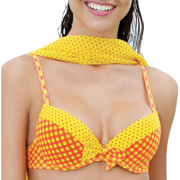 vaatteet Naiset Bikinit Antigel EBA4387 BJ Keltainen
