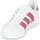 kengät Tytöt Matalavartiset tennarit adidas Originals SUPERSTAR J Valkoinen / Vaaleanpunainen
