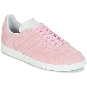 kengät Naiset Matalavartiset tennarit adidas Originals GAZELLE STITCH Vaaleanpunainen