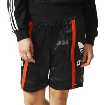adidas Originals Basketball Baggy Mustat, Punainen