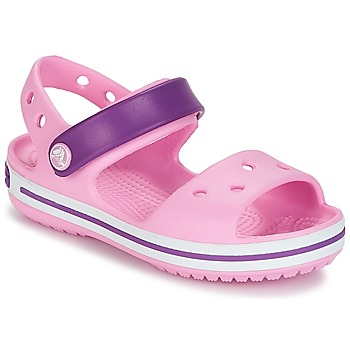 kengät Tytöt Sandaalit ja avokkaat Crocs CROCBAND SANDAL Vaaleanpunainen / Purple