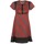vaatteet Naiset Lyhyt mekko Sisley ZEBRIOLO Punainen / Musta