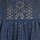 vaatteet Naiset Lyhyt mekko Manoush NEOPRENE Sininen / Kulta