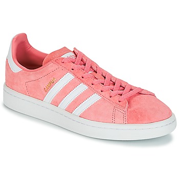 kengät Naiset Matalavartiset tennarit adidas Originals CAMPUS W Vaaleanpunainen