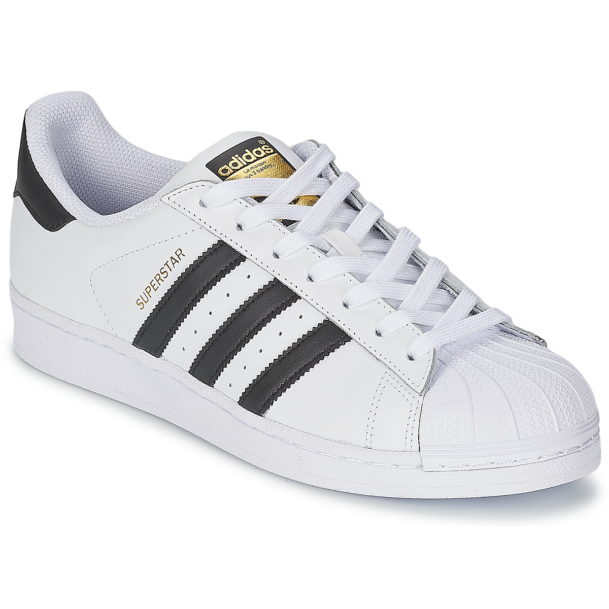 kengät Matalavartiset tennarit adidas Originals SUPERSTAR Valkoinen / Musta