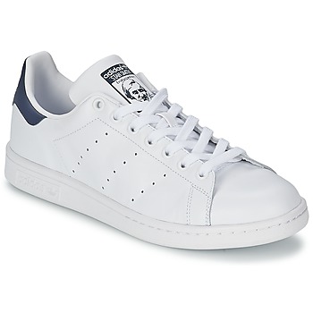 kengät Matalavartiset tennarit adidas Originals STAN SMITH Valkoinen / Sininen