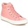 kengät Tytöt Korkeavartiset tennarit Converse CHUCK TAYLOR ALL STAR PC BOOT HI Vaaleanpunainen / Caramel / Vaaleanpunainen