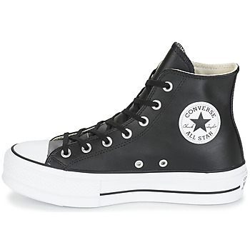 Converse CHUCK TAYLOR ALL STAR LIFT CLEAN LEATHER HI Musta