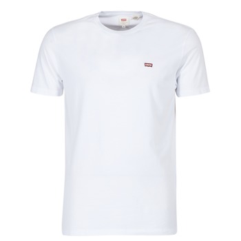 vaatteet Miehet Lyhythihainen t-paita Levi's SS ORIGINAL HM TEE Valkoinen