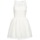 vaatteet Naiset Lyhyt mekko Brigitte Bardot AGNES Valkoinen