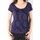 vaatteet Naiset Lyhythihainen t-paita Lee Scoop Mystic Plum t-paita 40KFL87 Sininen