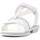 kengät Tytöt Sandaalit ja avokkaat Geox Giglio J82E2B 000BC C1000 Valkoinen