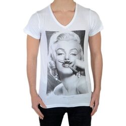 vaatteet Lyhythihainen t-paita Eleven Paris 40277 Valkoinen