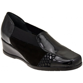 kengät Naiset Tennarit Confort Accollato Musta