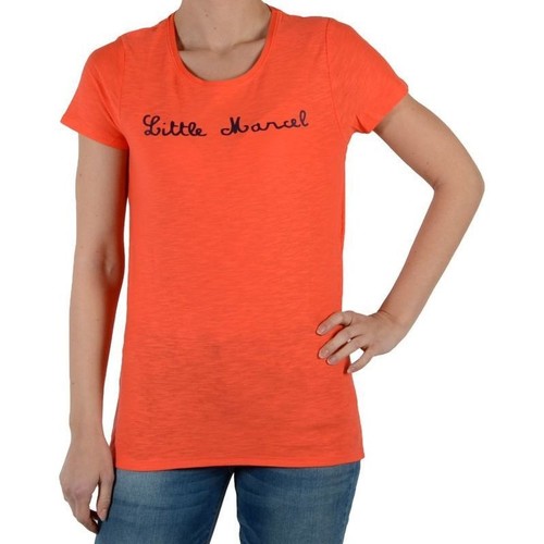 vaatteet Naiset T-paidat & Poolot Little Marcel 28450 Vaaleanpunainen