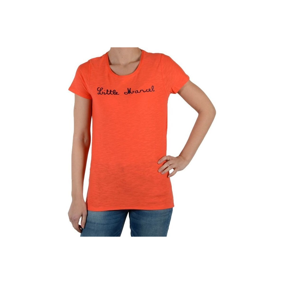 vaatteet Naiset T-paidat & Poolot Little Marcel 28450 Vaaleanpunainen