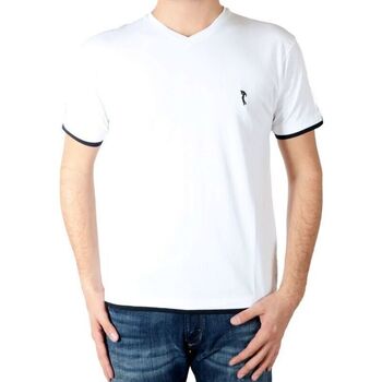 vaatteet Miehet Lyhythihainen t-paita Marion Roth 55764 Valkoinen