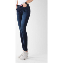 vaatteet Naiset Skinny-farkut Wrangler High Rise Skinny Jeans Subtle Blue W27HX786N Sininen