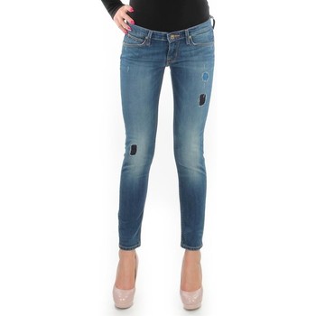 vaatteet Naiset Skinny-farkut Lee Lynn Skinny Jeans L357DNXA Sininen