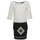 vaatteet Naiset Lyhyt mekko One Step RAMBOUTAN Valkoinen / Musta