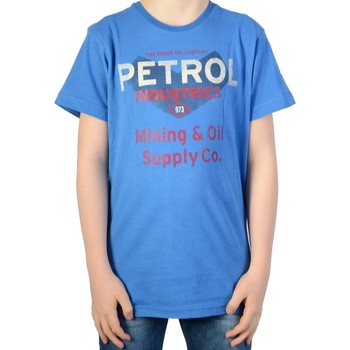 vaatteet Pojat Lyhythihainen t-paita Petrol Industries 77191 Sininen