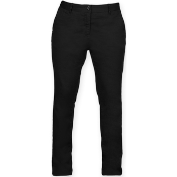 vaatteet Naiset Chino-housut / Porkkanahousut Front Row FR622 Black
