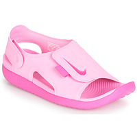 kengät Tytöt Sandaalit ja avokkaat Nike SUNRAY ADJUST 5 Vaaleanpunainen